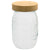 Glass Jar with Bamboo Lid 1000ml